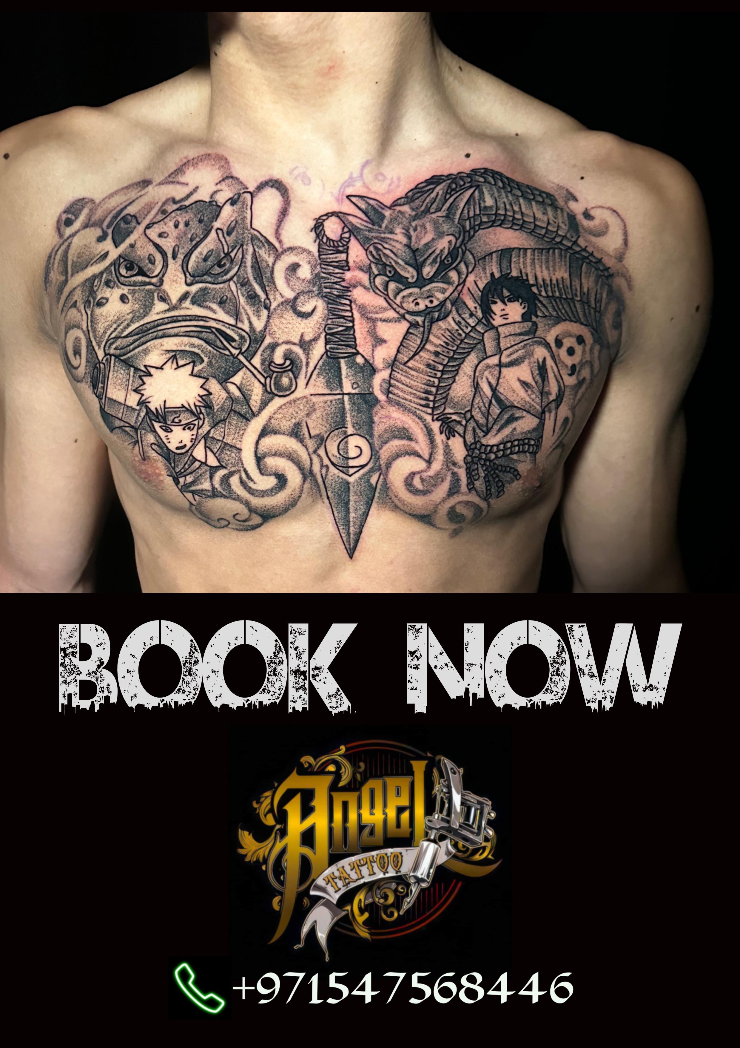 Black and Gray Tatto
